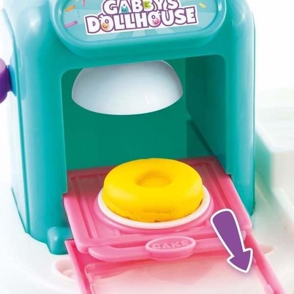 Canal Toys - GABBY AND THE MAGIC HOUSE - P'tichou's Kitchen in Modeling Clay - GAB 022 Flerfärgad