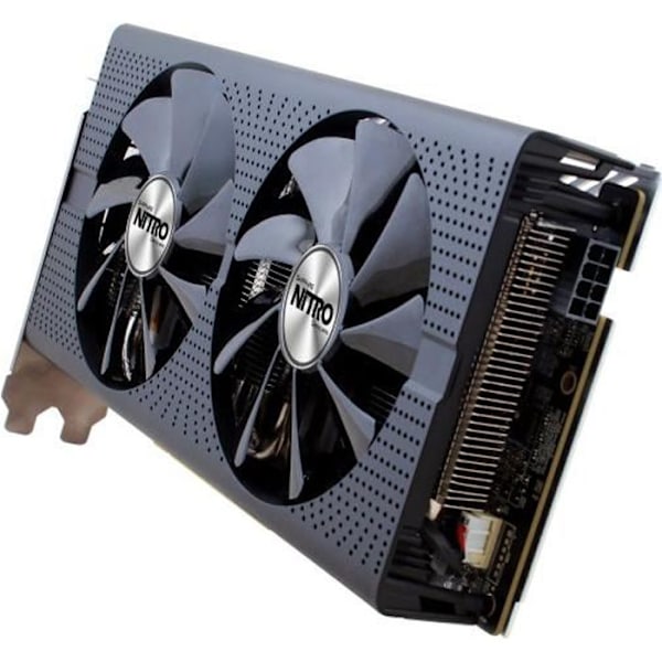 Grafikkort - Sapphire - NITRO+ RX 480 - 4 GB GDDR5 - PCIe 3.0 x16 - DVI, HDMI, DisplayPort Svart