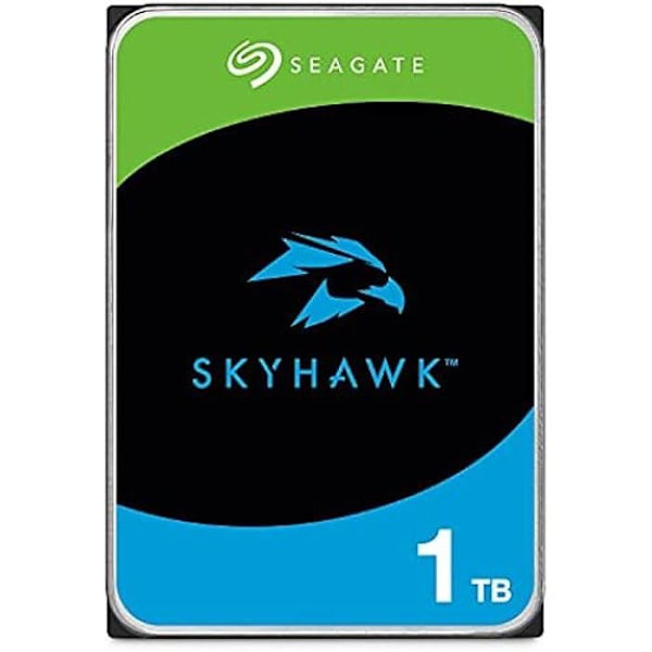 Seagate SkyHawk 1 TB SATA 6 GB/s 256 MB cache Intern videoövervakning hårddisk