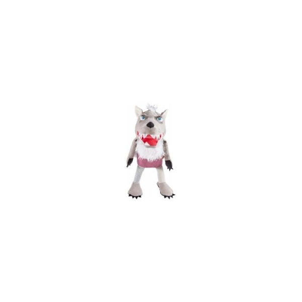 Grisbert Wolf Puppet - HABA - Vit - 2 års garanti Flerfärgad