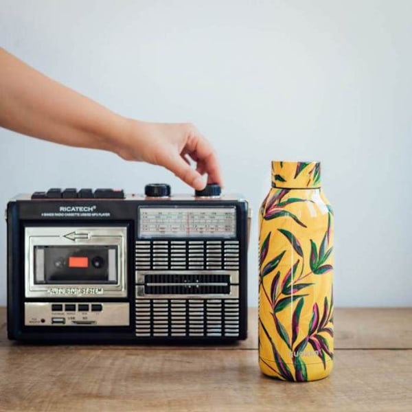 Isolerad flask i rostfritt stål 510 ml (Sun Garden) Quokka Solid