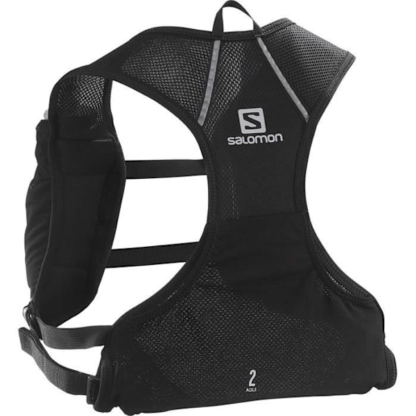 Löparryggsäck - SALOMON - AGILE 2 SET - 2 L - 2 SoftFlask-flaskor 500 ml - Svart Svart