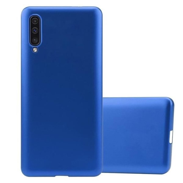 Telefonfodral - CADORABO - Samsung Galaxy A50 - Mjuk TPU-skydd - Stötdämpande - Tunn design Blå