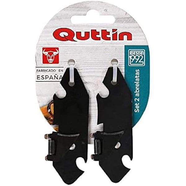 Burköppnare - Quttin - 46968 - Metall - 8 cm - Set om 2