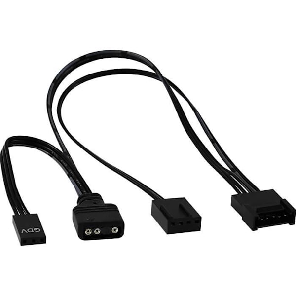 AEROCOOL Saturn 12F ARGB - 120mm ARGB fläkt för låda