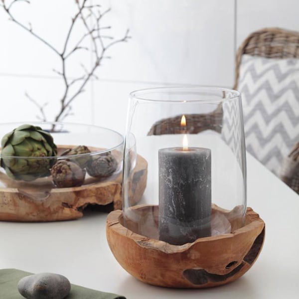 Vas - soliflore Leonardo - L-084415 - Skål / Vas TERRA 39cm