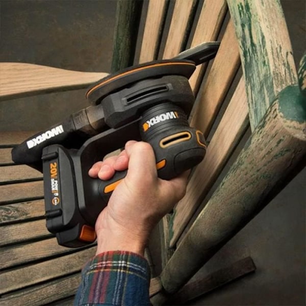 WORX - Sladdlös triangulär slipmaskin - 20V-2Ah - WX822