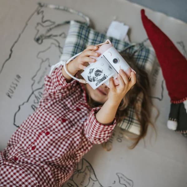 KIDYWOLF KIDYPRINT Ros - Termisk Kamera för Barn – Direkt Utskrift - 5+ Ros