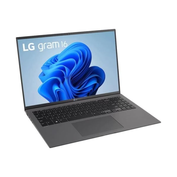Laptop - LG Electronics - LG gram 16Z90Q-G.AD7CF - 16" - Intel Core i7 1260P - Evo - 32 GB RAM - 2 TB SSD - AZERTY