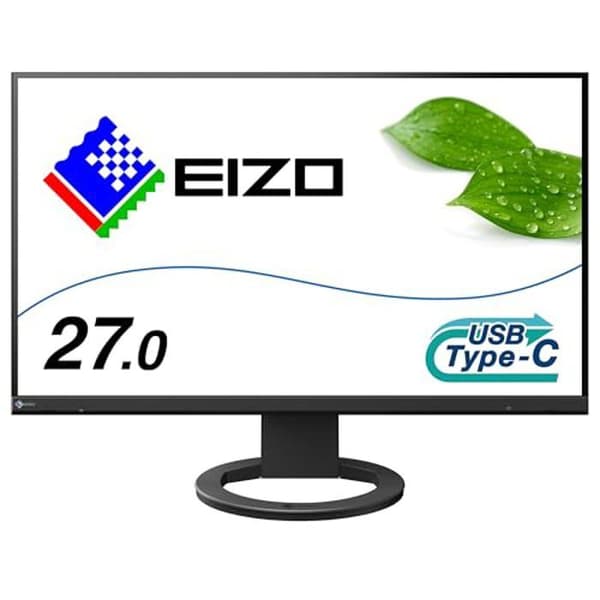 PC-skärm Eizo FlexScan EV2720S - 27'' - 2560 x 1440 - IPS - 5 ms - Svart