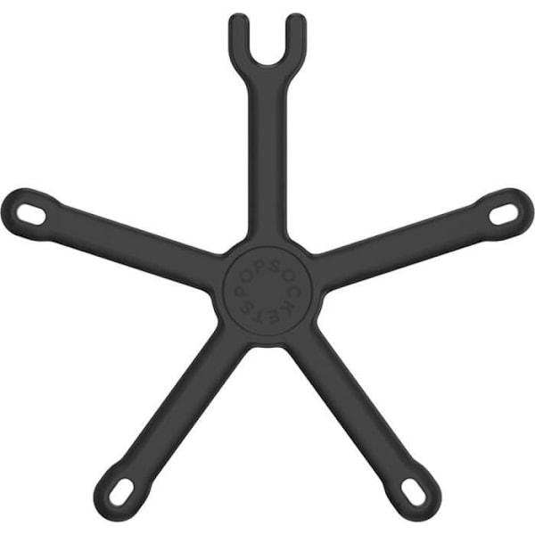 Mobiltelefontillbehör - Popsockets - POP MOUNT 2 FLEX - Svart - Flexibelt stöd - Stativ Svart