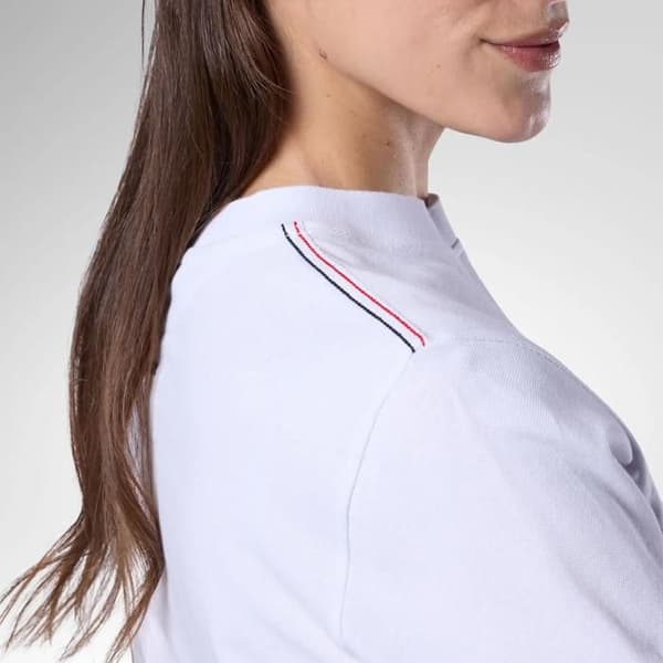 T-shirt dam Rossignol Piqué - vit vit XS