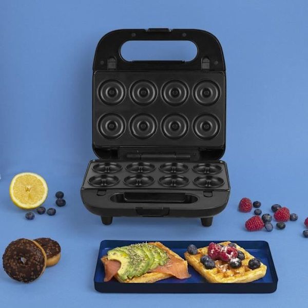 Apparat för croque-monsieur 4 i 1 WEASY - JOY600 - 4 utbytbara plattor - Non-stick beläggning - 750W