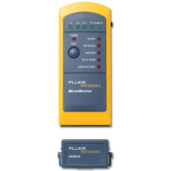 Fluke Networks Micro Mapper Kopparkabel Nätverk Wiring Verification Tester - MT-8200-49A