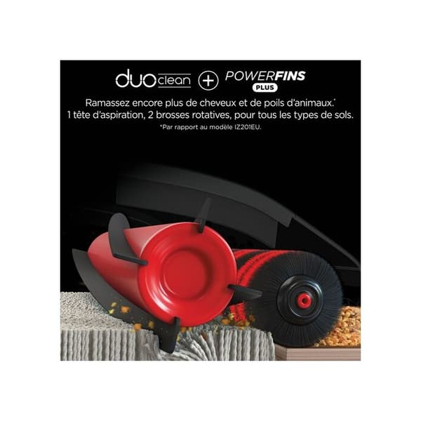 Städslang - SHARK - PowerPro Max IZ401EU - 60 min autonomi - 310 W - Dubbel Duoclean-borste Blå