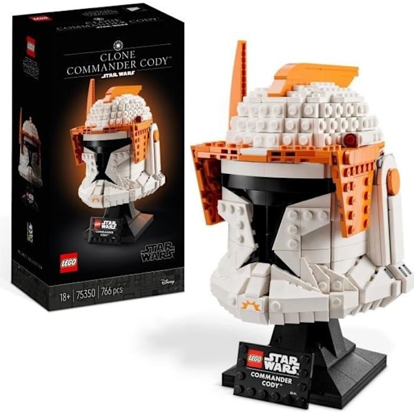 LEGO® Star Wars 75350 Clone Commander Codys hjälm, modellsats för vuxna att bygga Flerfärgad