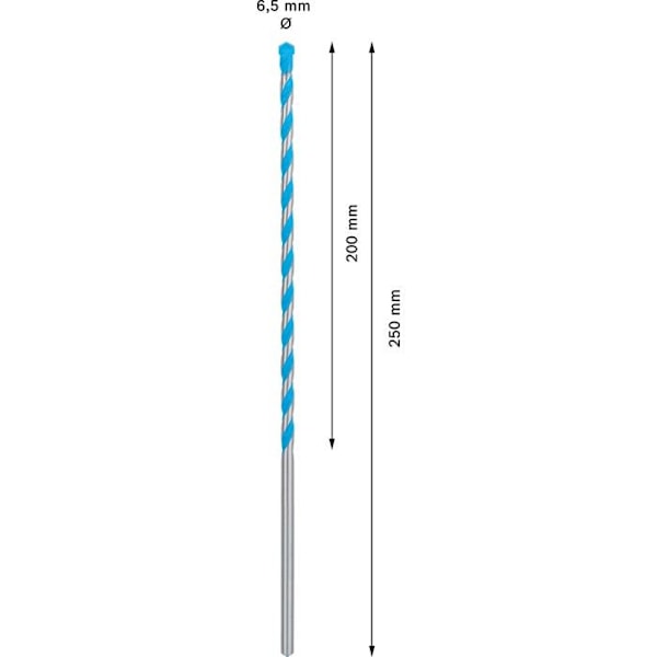 Expert CYL-9 MultiConstruction borr - BOSCH - Ø 6,5 mm - Exakt - Mångsidig - Olika material