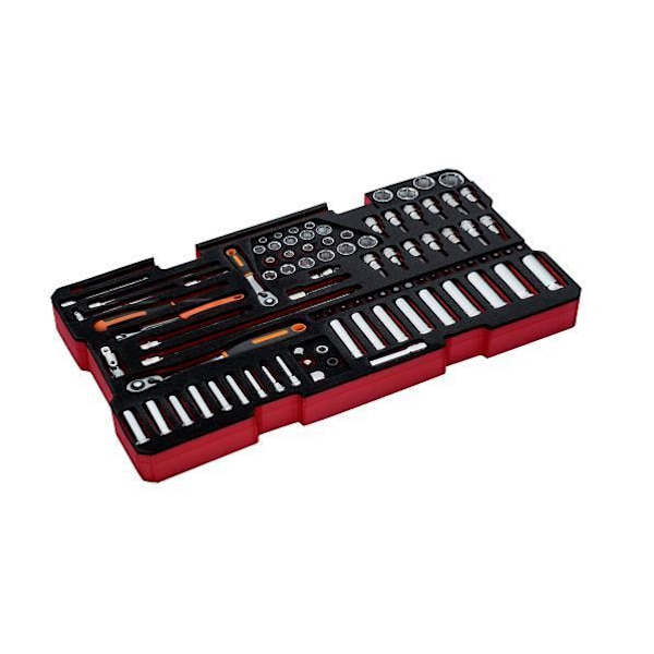 Bahco - Skummodul med sockelset 92 delar - FF2B12