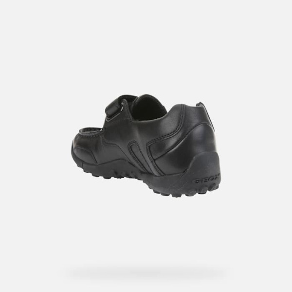 Geox Boy's JR W.SNAKE MOCASSINO Derbyskor Svart 38