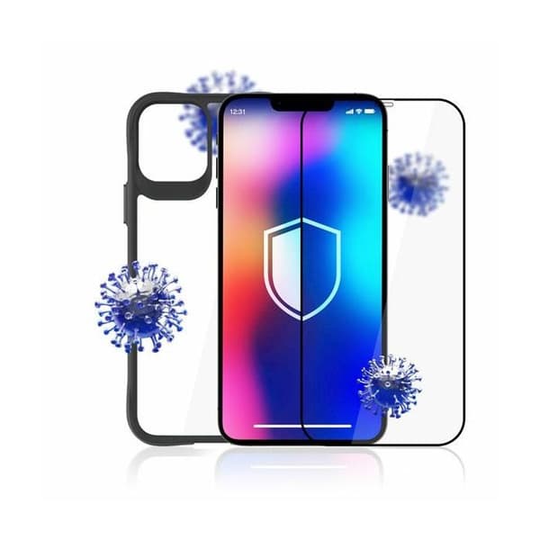 Skyddstillbehörsset - 3MK - iPhone 12 - 4-i-1 Kit - Skyddsfodral - Inkluderade tillbehör