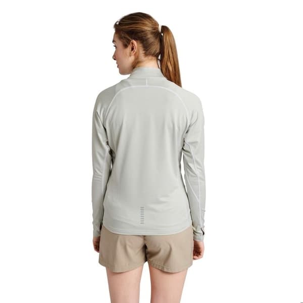 Sweatshirt 1/2 zip dam Newline grå XS