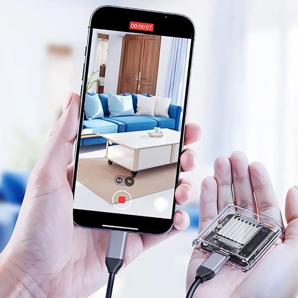 Hårddisklåda - ORICO - TC20-M2-10G - M.2 NVME - USB-C 3.2 - 10 Gbit/s