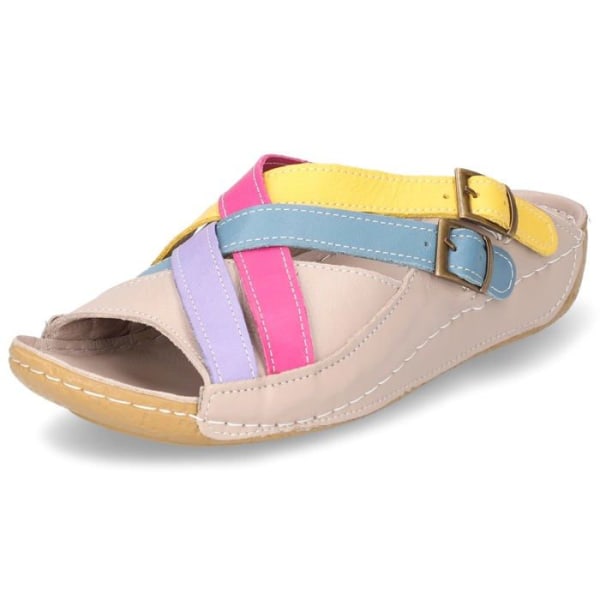 Sandal - sandaler Andrea conti - 0771516 - Dam Sandal Mörk stenkombi 37