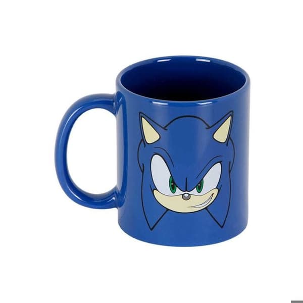 Tasse - Sonic Face - Blå - One Size Blå