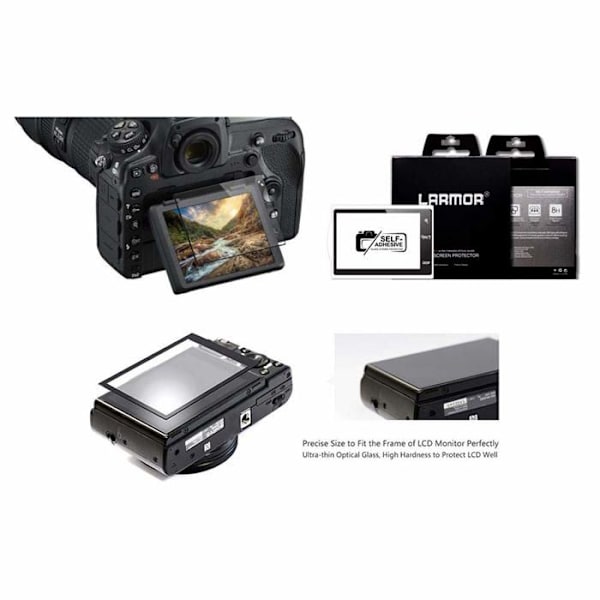 Fotoskyddsfilm - optisk Ggs - GS1732 - Larmor LCD-skal till Canon R5