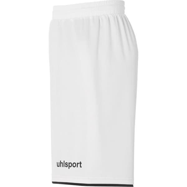 Kort - UHLSPORT - Klubb - Vit - 100% polyester - Elastisk midja med snöre vit svart jag