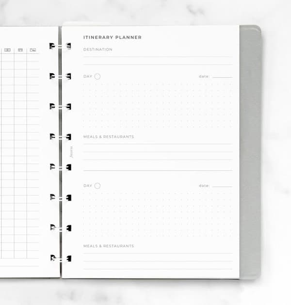 Agenda - FILOFAX - Recharge A5 - 56 Sidor - Kvalitetspapper - Resplanerare Ej specificerat