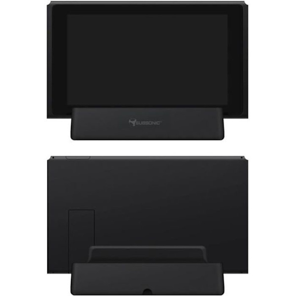 Subsonic - Laddnings- och spelstativ för Nintendo-switch - Play & charge-stativ Svart