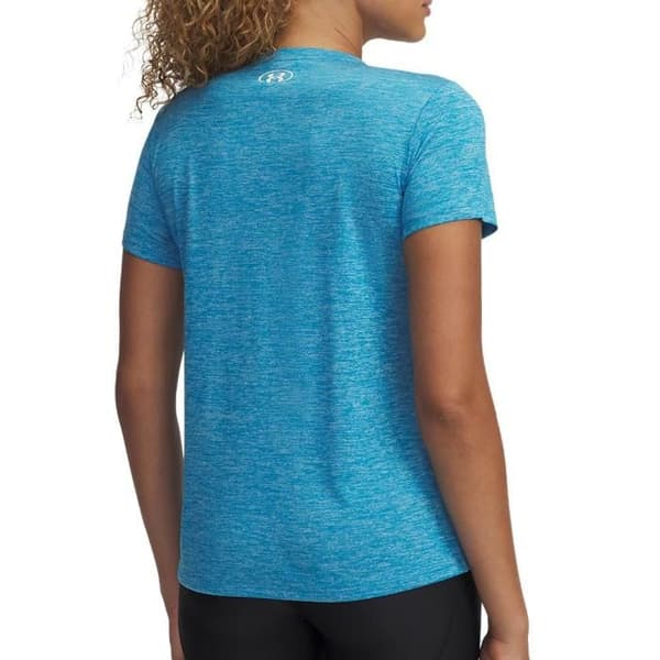 Under Armour Tech™ Twist träningstop för kvinnor eter blå/vit S