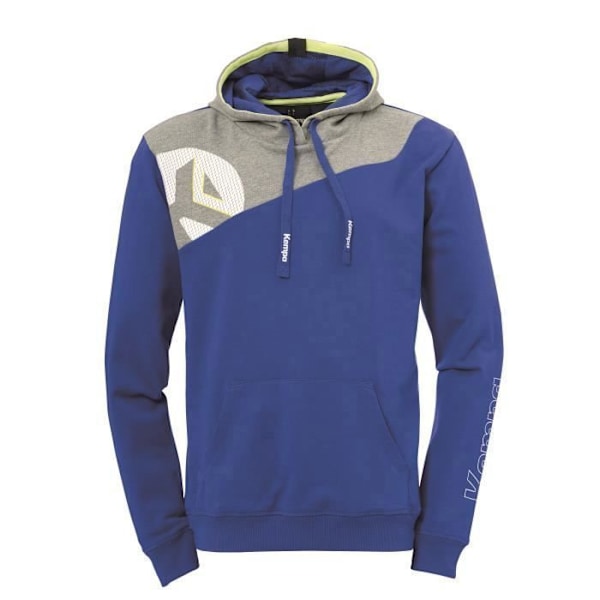 Kempa Core 2.0 Hooded Sweatshirt - Handboll - Herr - Kungsblå/grå - Öppet meshfoder Kungsblå/grå XXL