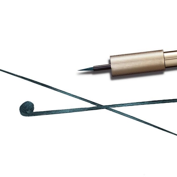 L'OREAL PARIS Matt Signatur Långvarig Matt Borste Eyeliner - Smaragdgrön - 3 ml Smaragdgrön
