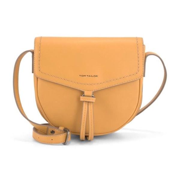 Sacoch - TOM TAILOR - Lotta Flap Bag M - Färg Gul - 100% Polyuretan - Dimensioner 21x20x7 cm Orange