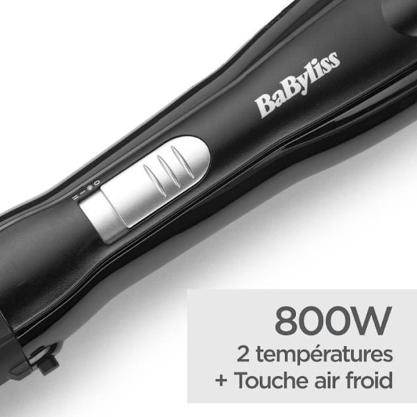 Blåsborste - BaByliss - AS82E Shape & Smooth - För formning och volym Svart