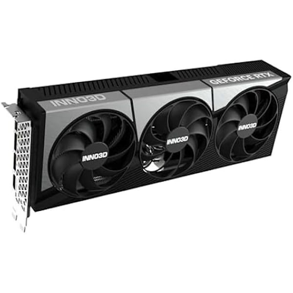Grafikkort - INNO3D - GeForce RTX 5080 X3 OC - 16GB GDDR7 - DLSS4 - Reflex 2 Svart, Silver