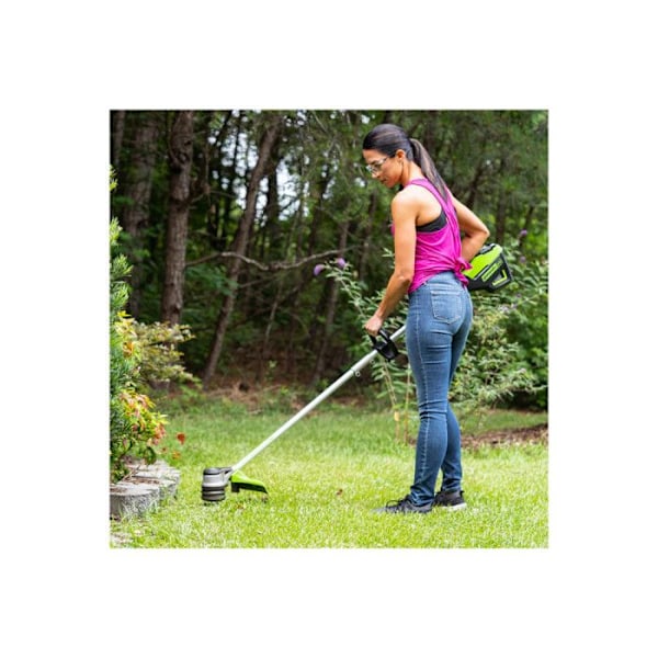 Grästrimmer - Greenworks - 2108307 - 60V - Borstlös teknik - Klippbredd 40 cm