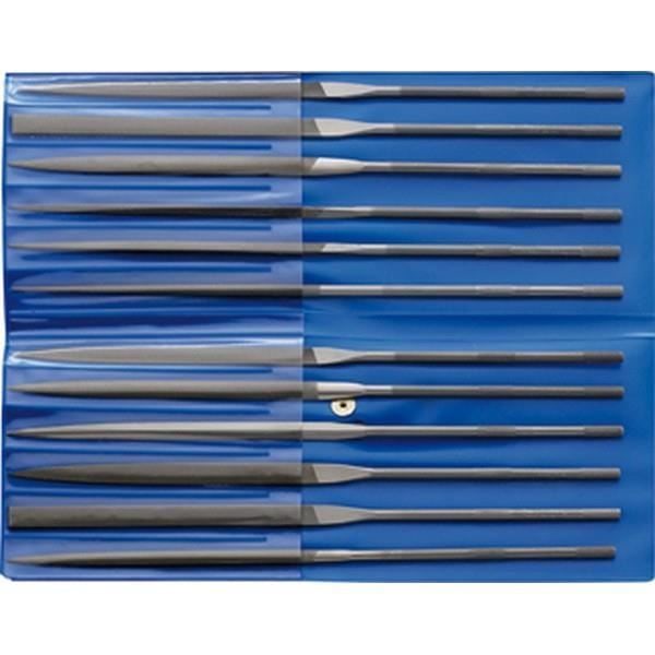 Precision spetsharpslek - CORRADI - 12 element - Längd 160 mm - Storlek 1 - Plastfodral