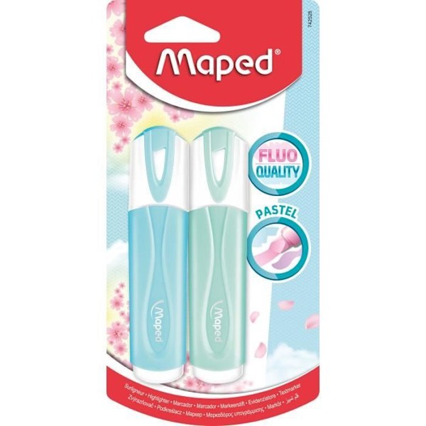 KARTADE 2 Pastellblisterhöjdpunkter