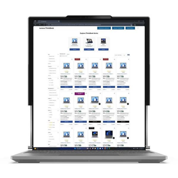 Bärbar dator - LENOVO - ThinkBook Plus G6 Rollable 21TR - Intel Core Ultra 7 258V - 32 Go RAM - 1 To SSD