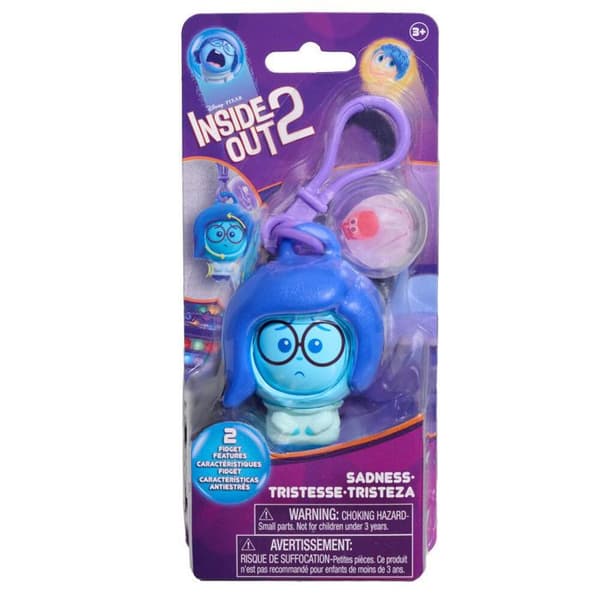 Nyckelring Just Play Disney Pixar Inside Out 2 (x3) mångfärgad