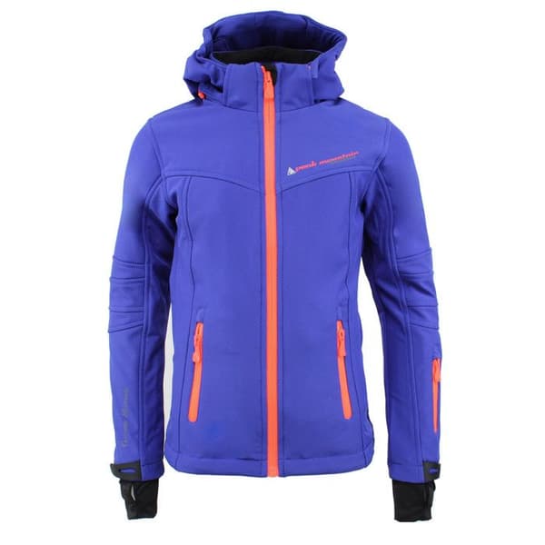 Flickblouson softshell GAMALA Blå 10 år