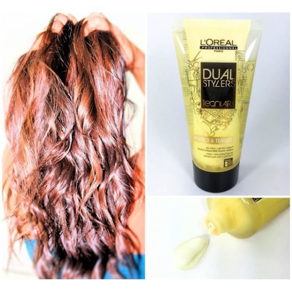 Lot 2 Styling gel GEL BOUNCY & TENDER DUAL STYLERS | 150 ml