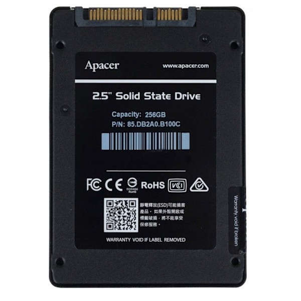 Apacer SSD AS350 Panter 2,5" 256 GB Serial ATA III 3D TLC