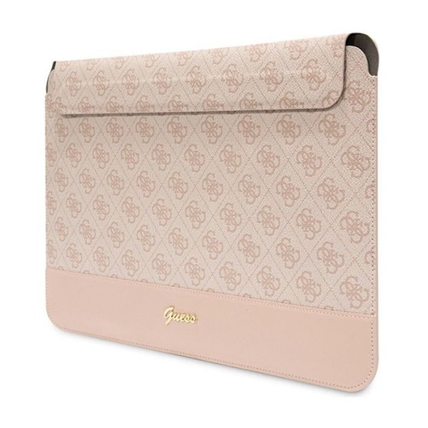 Guess GUOHCP14SGLHFLGO hårt fodral för iPhone 14 6.1'' guld