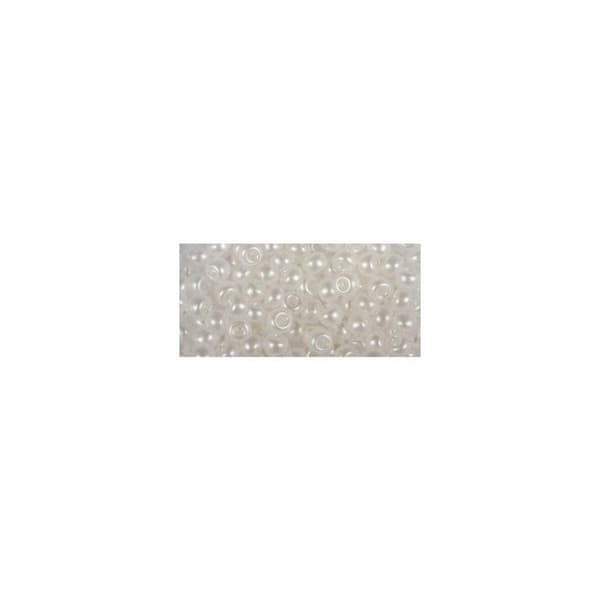 Vaxade rocailles, 2,6mm, Box 7g, vit Vit