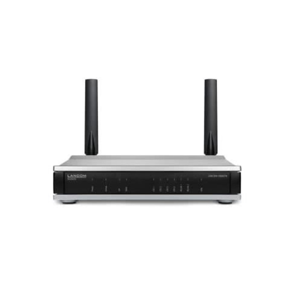LANCOM 1800EFW (EU) (PLATSNÄTVERK MED OPTISK FIBER, ETHERNET OCH WI Svart, Silver