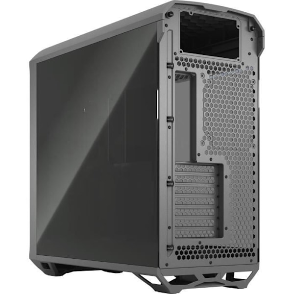 PC-fodral - FRACTAL DESIGN - Torrent Grey TG Light Tint - SSI-CEB - Optimerat luftflöde med 5 fläktar ingår - (FD-C-TOR1A-02)